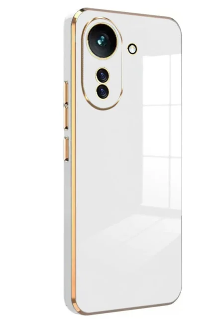 Uray store Xiaomi Redmi 13C Kılıf Volet Silikon - Beyaz