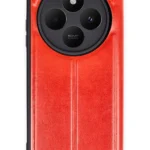 Uray store Xiaomi Redmi 14C Kılıf Flip Cover - Kırmızı