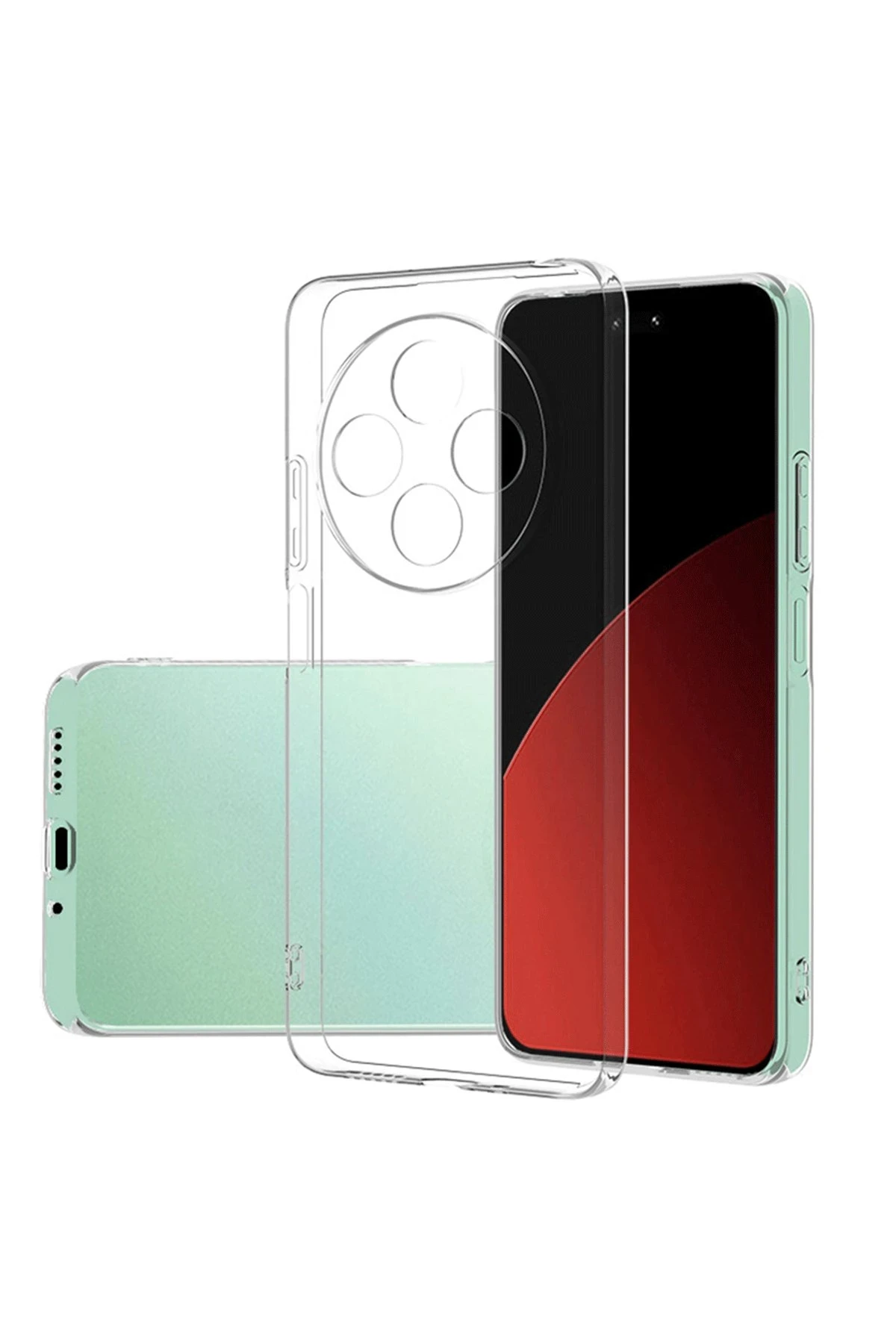 newface-xiaomi-redmi-14c-kilif-lux-seffaf-silikon-default Uray store Xiaomi Redmi 14C Kılıf Lüx Şeffaf Silikon - Görsel 1