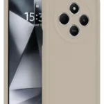 Uray store Xiaomi Redmi 14C Kılıf Viera Silikon - Krem