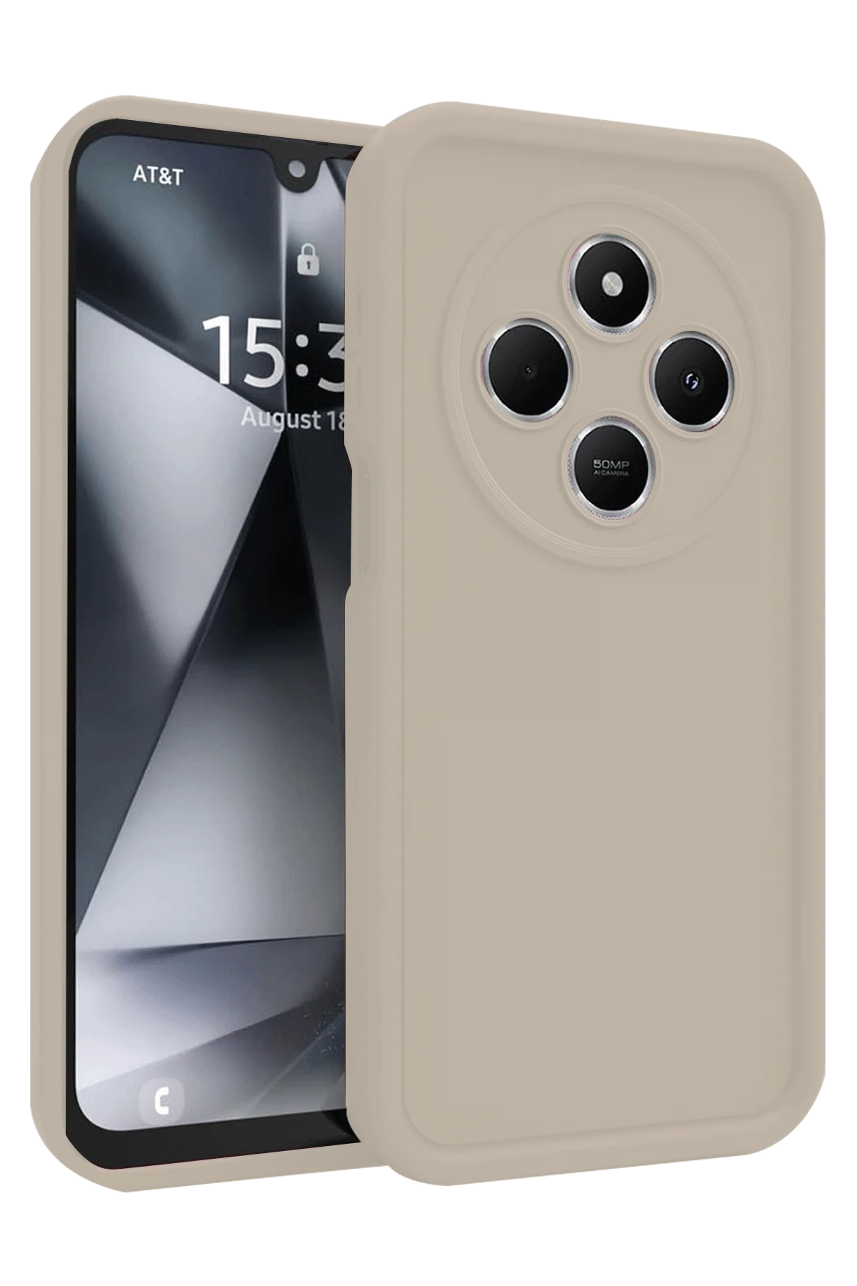 newface-xiaomi-redmi-14c-kilif-viera-silikon-krem-default Uray store Xiaomi Redmi 14C Kılıf Viera Silikon - Krem - Görsel 1