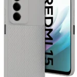 Uray store Xiaomi Redmi 15 4G Auto Focus Karbon Kapak - Gri