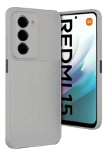 Uray store Xiaomi Redmi 15 4G Auto Focus Karbon Kapak - Gri