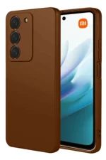 Uray store Xiaomi Redmi 15 4G First Silikon - Kahverengi