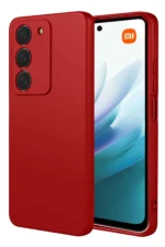 Uray store Xiaomi Redmi 15 4G First Silikon - Kırmızı