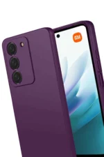 Uray store Xiaomi Redmi 15 4G First Silikon - Mürdüm - Görsel 3