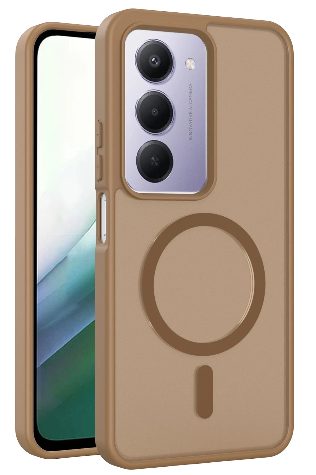 newface-xiaomi-redmi-15-5g-jota-magsafe-kapak-col-titanyum-default Joko Xiaomi Redmi 15 4G Jota Magsafe Kapak - Çöl Titanyum - Görsel 1