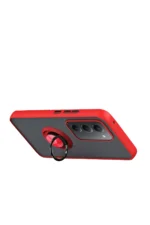 Uray store Xiaomi Redmi 15 4G Montreal Yüzüklü Silikon Kapak - Kırmızı - Görsel 3