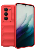 Uray store Xiaomi Redmi 15 4G Optimum Silikon - Kırmızı