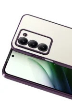 Uray store Xiaomi Redmi 15 4G Razer Lensli Silikon - Mor - Görsel 2