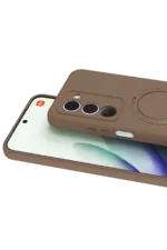 Uray store Xiaomi Redmi 15 4G Regal Magsafe Standlı Kapak - Çöl Titanyum - Görsel 3