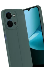Uray store Xiaomi Redmi 15C 4G Auto Focus Kapak - Koyu Yeşil - Görsel 3