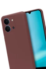 Uray store Xiaomi Redmi 15C 4G First Silikon - Bordo - Görsel 3
