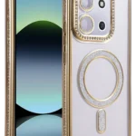 Uray store Xiaomi Redmi 15C 4G Joke Simli Magneticsafe Kılıf - Gold
