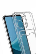 Uray store Xiaomi Redmi 15C 4G Kılıf Kart Şeffaf Silikon - Şeffaf - Görsel 3