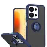 Uray store Xiaomi Redmi 15C 4G Montreal Yüzüklü Silikon Kapak - Lacivert