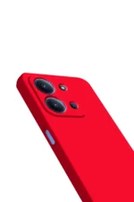 Uray store Xiaomi Redmi 15C 4G Nano içi Kadife Silikon - Kırmızı - Görsel 2