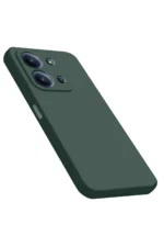 Uray store Xiaomi Redmi 15C 4G Nano içi Kadife Silikon - Koyu Yeşil - Görsel 3