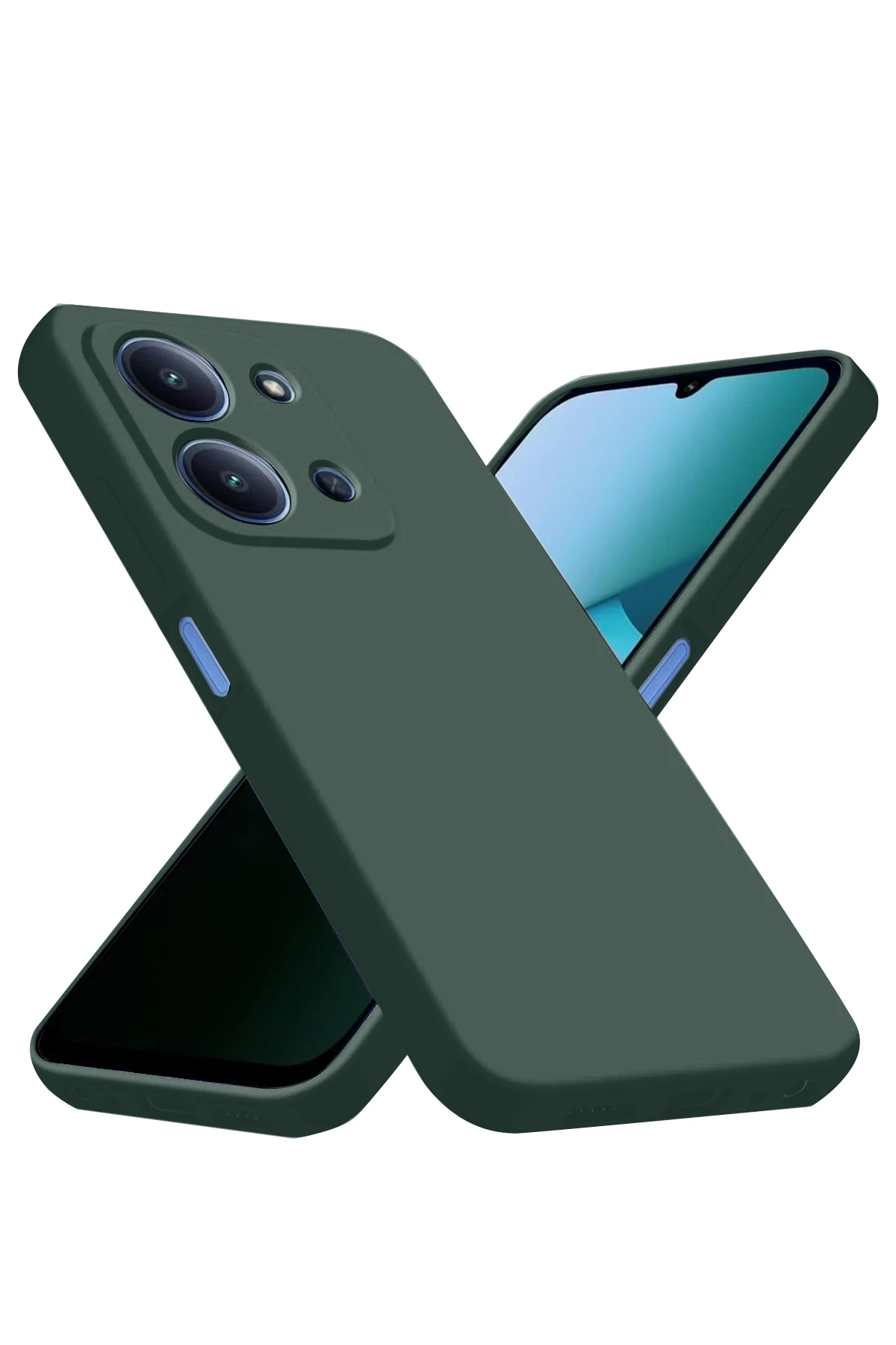 newface-xiaomi-redmi-15c-4g-nano-ici-kadife-silikon-koyu-yesil-default Uray store Xiaomi Redmi 15C 4G Nano içi Kadife Silikon - Koyu Yeşil - Görsel 1