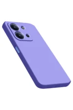 Uray store Xiaomi Redmi 15C 4G Nano içi Kadife Silikon - Lila - Görsel 3