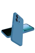 Uray store Xiaomi Redmi 15C 4G Nano içi Kadife Silikon - Mavi - Görsel 2