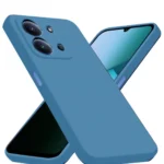 Uray store Xiaomi Redmi 15C 4G Nano içi Kadife Silikon - Mavi