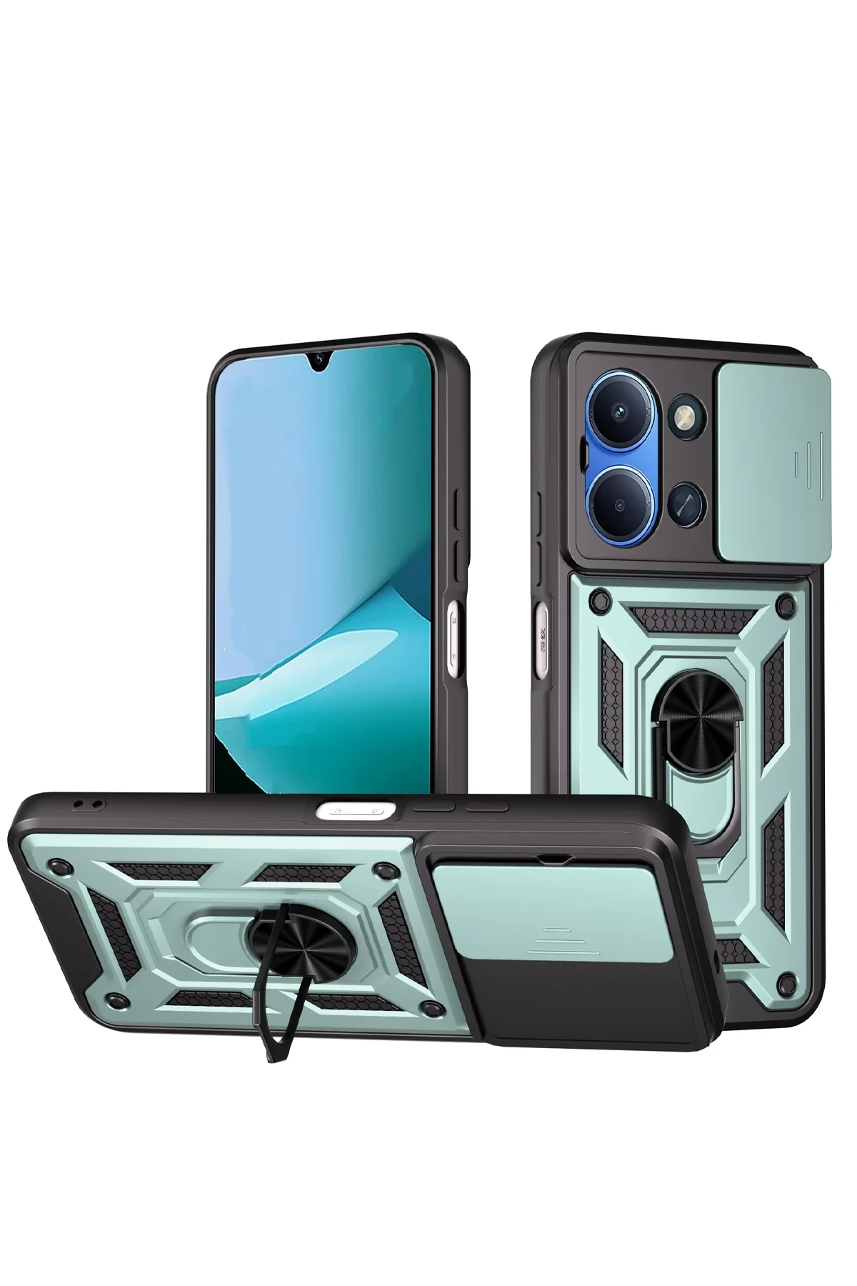 newface-xiaomi-redmi-15c-4g-pars-lens-yuzuklu-silikon-yesil-default Uray store Xiaomi Redmi 15C 4G Pars Lens Yüzüklü Silikon - Yeşil - Görsel 1