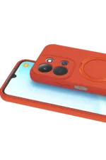 Uray store Xiaomi Redmi 15C 4G Regal Magsafe Standlı Kapak - Turuncu - Görsel 2