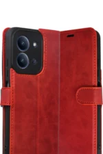 Uray store Xiaomi Redmi 15C 4G Trend S Plus Kapaklı Kılıf - Kırmızı - Görsel 2