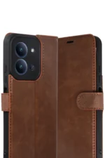 Uray store Xiaomi Redmi 15C 4G Trend S Plus Kapaklı Kılıf - Taba - Görsel 2