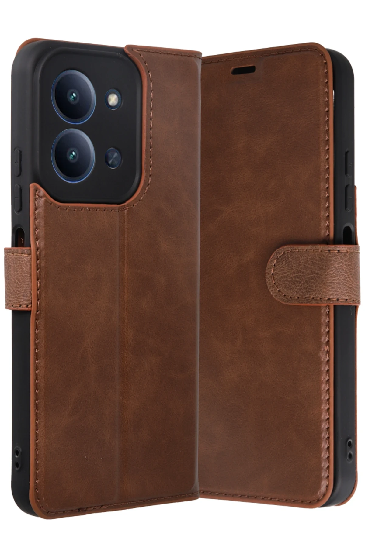 newface-xiaomi-redmi-15c-4g-trend-s-plus-kapakli-kilif-taba-default Uray store Xiaomi Redmi 15C 4G Trend S Plus Kapaklı Kılıf - Taba - Görsel 1