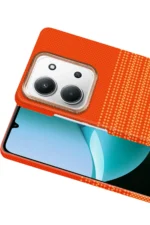Uray store Xiaomi Redmi 15C 4G Vega Magsafe Kapak - Turuncu - Görsel 2