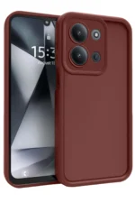 Uray store Xiaomi Redmi 15C 4G Viera Silikon - Bordo