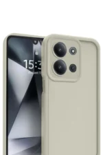 Uray store Xiaomi Redmi 15C 4G Viera Silikon - Krem - Görsel 2