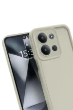 Uray store Xiaomi Redmi 15C 4G Viera Silikon - Krem - Görsel 3