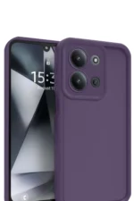 Uray store Xiaomi Redmi 15C 4G Viera Silikon - Mürdüm - Görsel 2