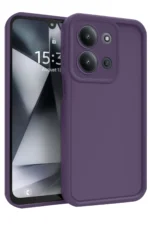 Uray store Xiaomi Redmi 15C 4G Viera Silikon - Mürdüm