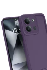 Uray store Xiaomi Redmi 15C 4G Viera Silikon - Mürdüm - Görsel 3
