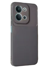 Uray store Xiaomi Redmi 15C 5G Auto Focus Karbon Kapak - Gri