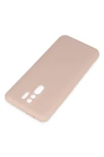 Uray store Xiaomi Redmi 9 Kılıf Nano içi Kadife Silikon - Pudra - Görsel 3