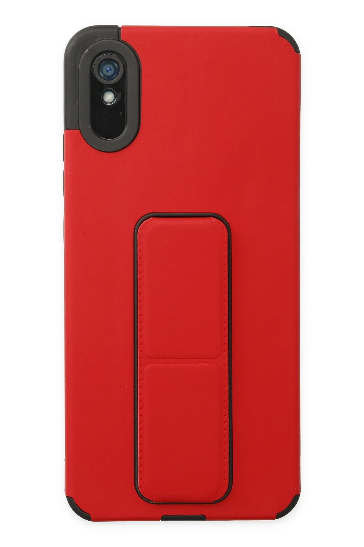 newface-xiaomi-redmi-9a-kilif-mega-standli-silikon-kirmizi-default Uray store Xiaomi Redmi 9A Kılıf Mega Standlı Silikon - Kırmızı - Görsel 1