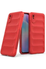 Uray store Xiaomi Redmi 9A Kılıf Optimum Silikon - Kırmızı - Görsel 2