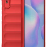 Uray store Xiaomi Redmi 9A Kılıf Optimum Silikon - Kırmızı