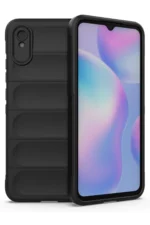 Uray store Xiaomi Redmi 9A Kılıf Optimum Silikon - Siyah