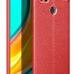 Uray store Xiaomi Redmi 9C Kılıf Auto Focus Kapak - Kırmızı