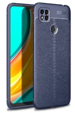 Uray store Xiaomi Redmi 9C Kılıf Auto Focus Kapak - Lacivert