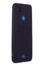 Uray store Xiaomi Redmi 9C Kılıf Kelvin Kartvizitli Silikon - Derin Mor - Görsel 2