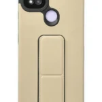 Uray store Xiaomi Redmi 9C Kılıf Mega Standlı Silikon - Gold