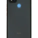 Uray store Xiaomi Redmi 9C Kılıf Montreal Silikon Kapak - Siyah