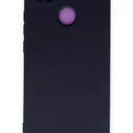 Uray store Xiaomi Redmi 9C Kılıf Nano içi Kadife Silikon - Lacivert